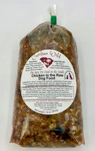 Load image into Gallery viewer, Bag of Carolina Wild raw dog food (chicken formula) on a white background
